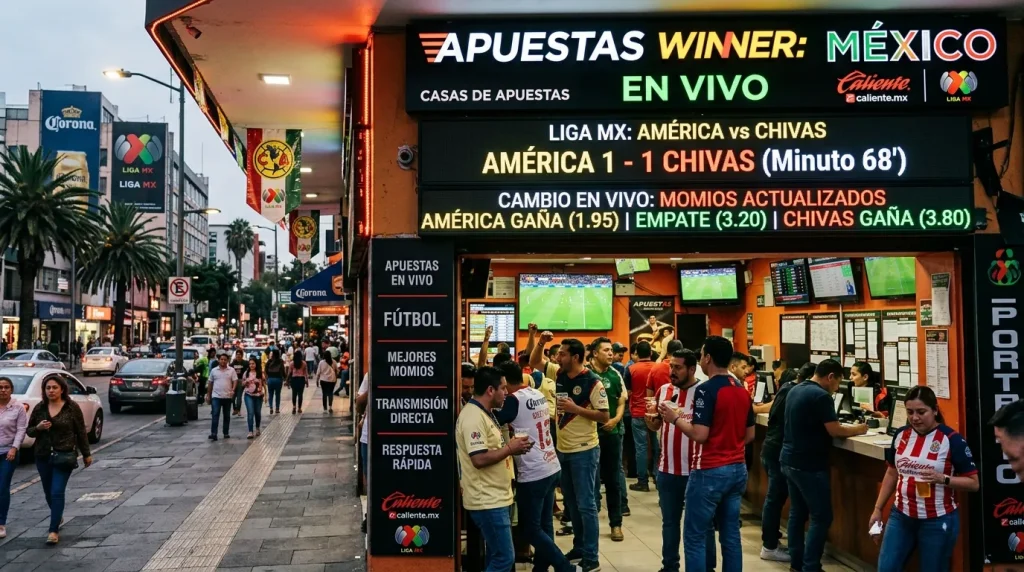 Casas de Apuestas en Mexico: Respuesta Rápida a Cambios en el Marcador y Probabilidades